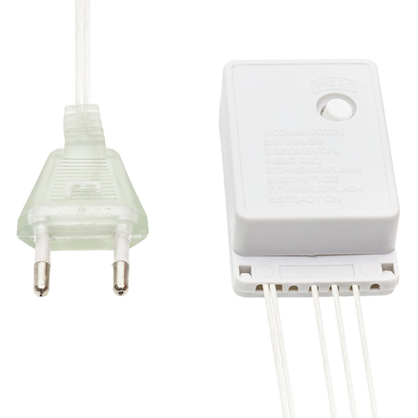 Гирлянда светодиодная NEON-NIGHT Твинкл-Лайт 6 м 40 LED белая (303-175)