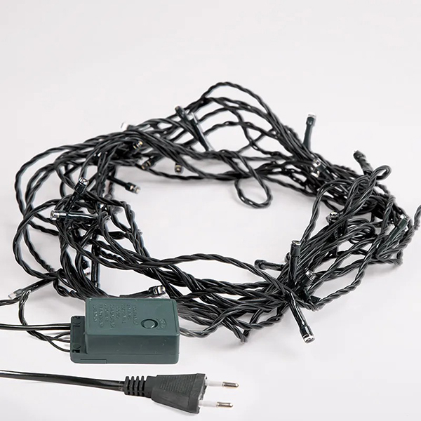 Гирлянда светодиодная NEON-NIGHT Твинкл-Лайт 6м 40 LED цветная (303-029)