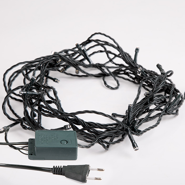 Гирлянда светодиодная NEON-NIGHT LED Твинкл-Лайт 6 м теплый свет (303-026)