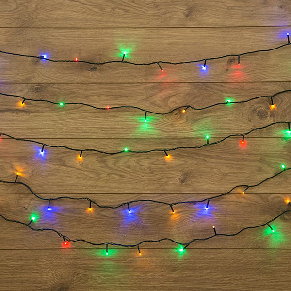 Гирлянда светодиодная NEON-NIGHT Твинкл-Лайт 20 м 160 LED цветной (303-119)
