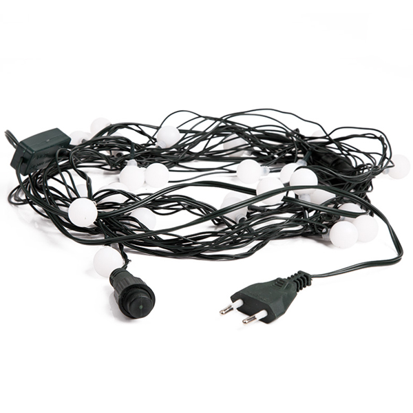 Гирлянда светодиодная NEON-NIGHT Шарики d18мм 5м 30 LED RGB (303-549)