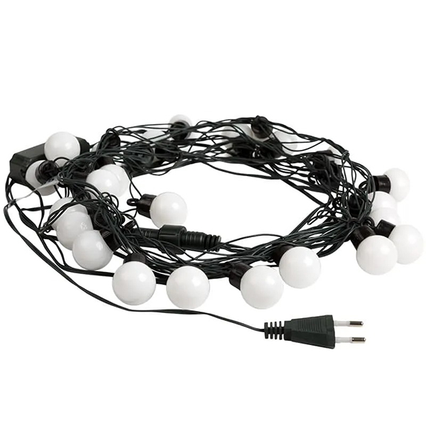 Гирлянда светодиодная NEON-NIGHT Шарики d30мм 5м 25 LED RGB (303-569)