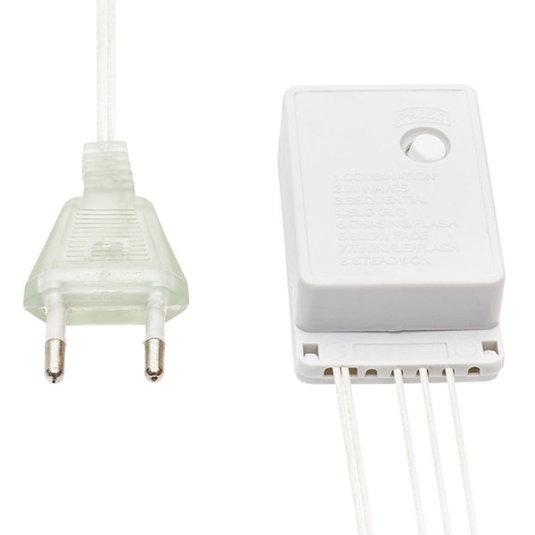 Гирлянда светодиодная NEON-NIGHT Бахрома 1,8х0,5м теплый свет (255-016)