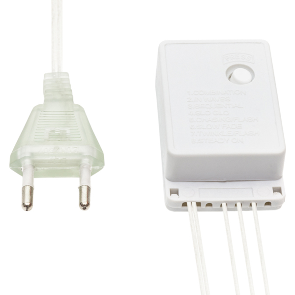 Гирлянда светодиодная NEON-NIGHT Бахрома LED 3х0,8м теплый свет (255-066)