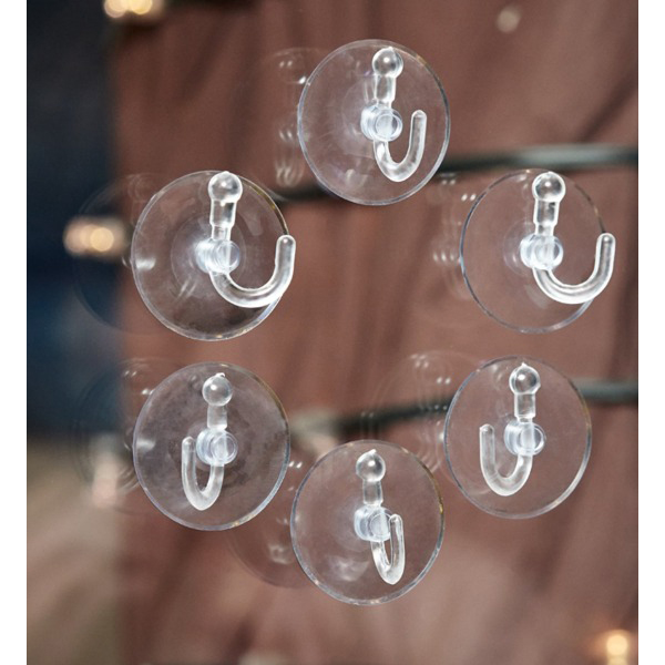 Набор для монтажа гирлянд NEON-NIGHT присосок с крючком 10 шт (104-321)