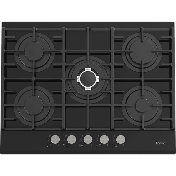 Встраиваемая газовая панель Korting HGG 7835 CTN фото