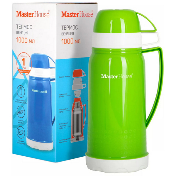 Термос Master House ТС-ВЕНЕЦИЯ 1.0, зеленый