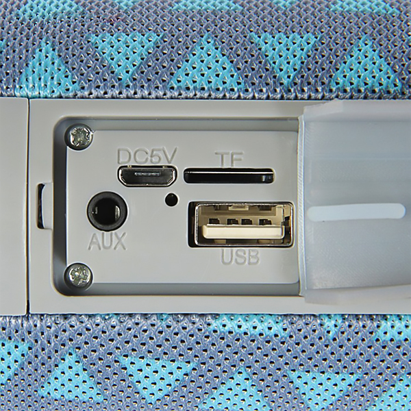 Беспроводная акустика Luazon Home LAB-51 Grey/Turquoise (4491925)