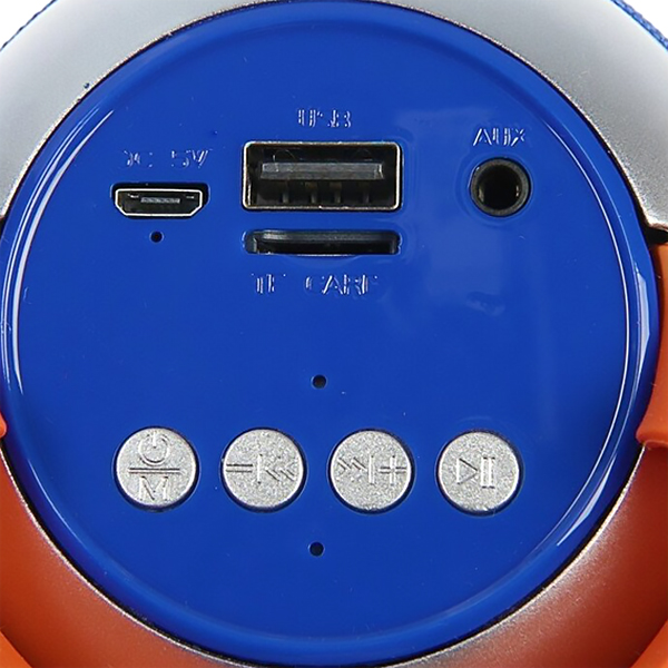 Беспроводная акустика Luazon Home LAB-54 Grey/Turquoise (4514439)