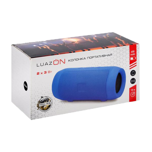 Беспроводная акустика Luazon Home PS-01 Blue (4614297)