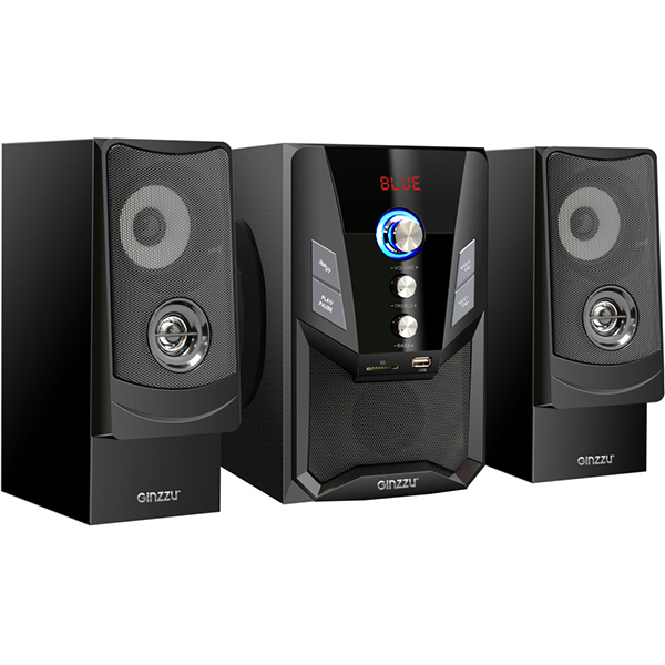 Акустическая система Ginzzu GM-415 2.1 50W/BT/USB/SD/FM/ДУ