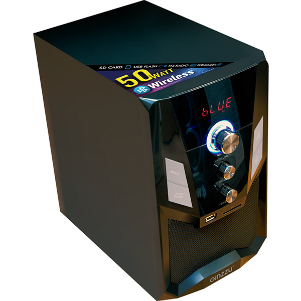 Акустическая система Ginzzu GM-415 2.1 50W/BT/USB/SD/FM/ДУ