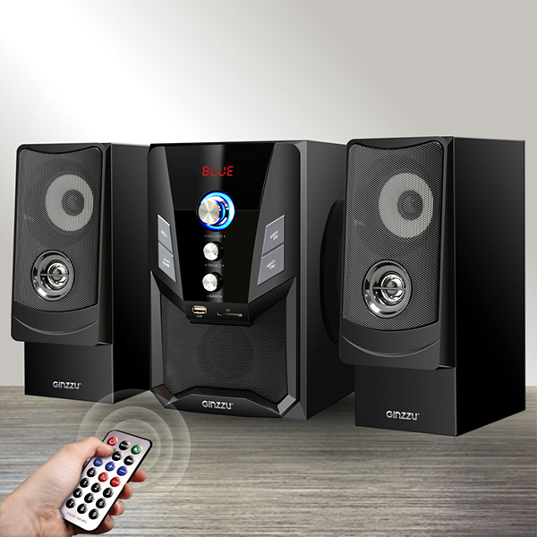 Акустическая система Ginzzu GM-415 2.1 50W/BT/USB/SD/FM/ДУ