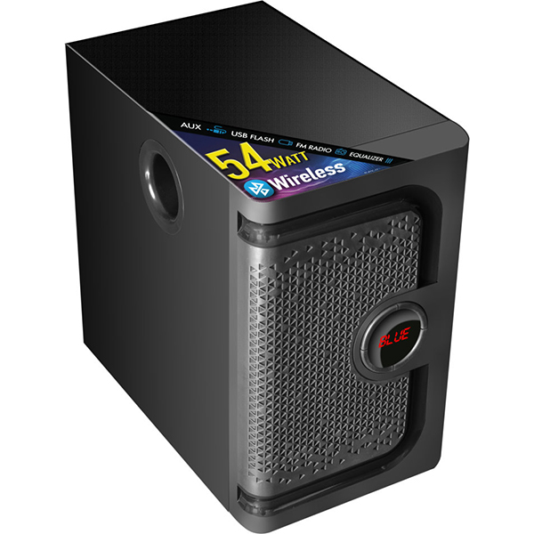 Акустическая система Ginzzu GM-417 2.1 54W/BT/USB/FM/ДУ