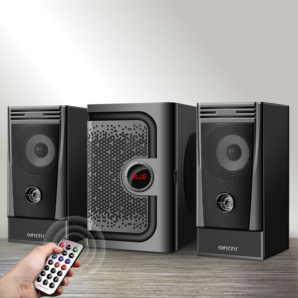 Акустическая система Ginzzu GM-417 2.1 54W/BT/USB/FM/ДУ