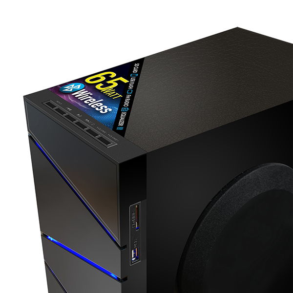 Акустическая система Ginzzu GM-420 2.1 65W/BT/USB/SD/FM/ДУ