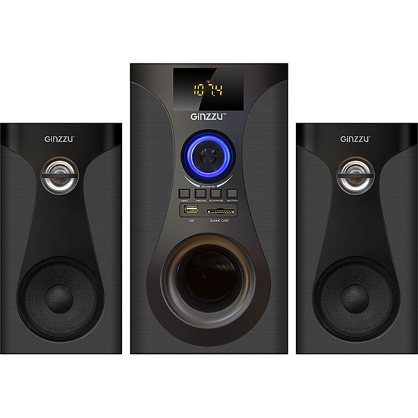 Акустическая система Ginzzu GM-425 2.1 60W/BT/USB/SD/FM/ДУ
