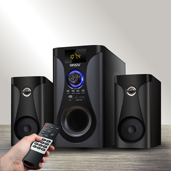 Акустическая система Ginzzu GM-425 2.1 60W/BT/USB/SD/FM/ДУ