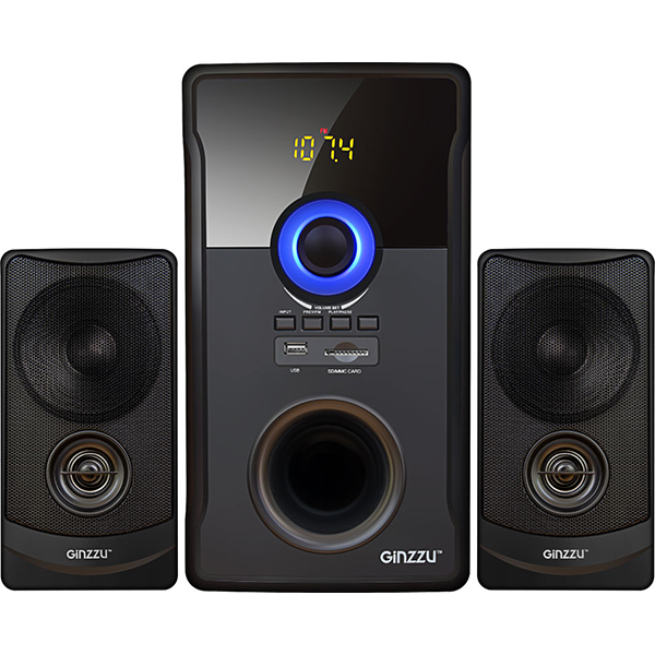 Акустическая система Ginzzu GM-426 2.1 60W/BT/USB/SD/FM/ДУ