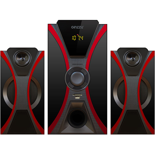 Акустическая система Ginzzu GM-427 2.1 60W/BT/USB/SD/FM/ДУ