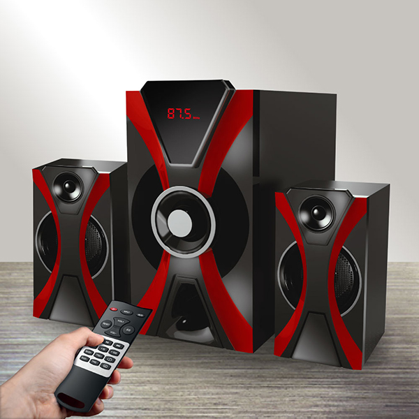 Акустическая система Ginzzu GM-427 2.1 60W/BT/USB/SD/FM/ДУ