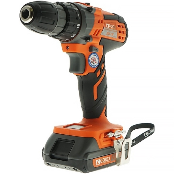 Шуруповерт аккумуляторный Союз ДШС-18К