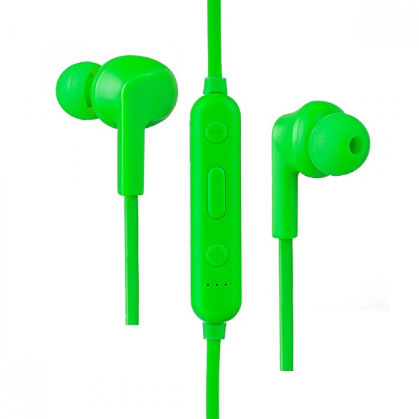Наушники внутриканальные Bluetooth Perfeo TYRO Green (PF_B4023)