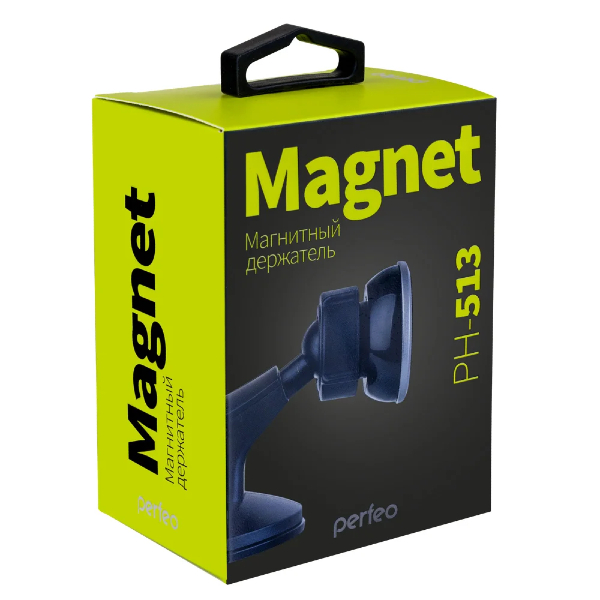 Держатель автомобильный для смартфона Perfeo 513 до 6,5'', на торпедо, магнитный (PF_4354)