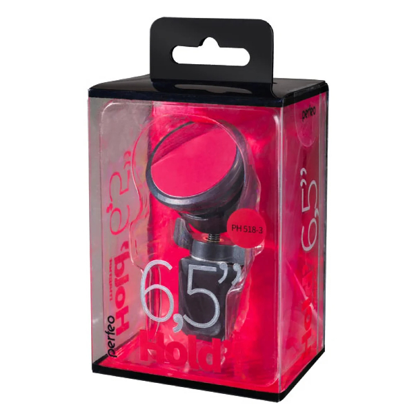 Держатель автомобильный для смартфона Perfeo 518 3 до 6,5'', на воздуховод, магнит. (PF_A4462)