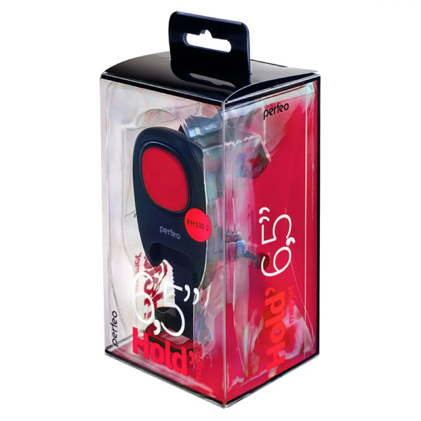 Держатель автомобильный для смартфона Perfeo 533-2 до 6,5'' на воздуховод, магнитный(PF_A4348)