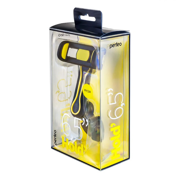 Держатель автомобильный для смартфона Perfeo 534 до 6,5'', на воздуховод, поворот (PF_A4349)