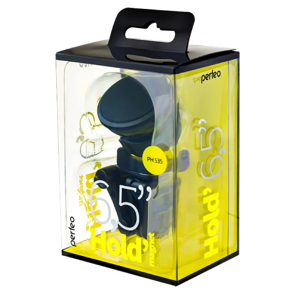 Держатель автомобильный для смартфона Perfeo 535 до 6,5'', на воздуховод, магнитный (PF_A4880)