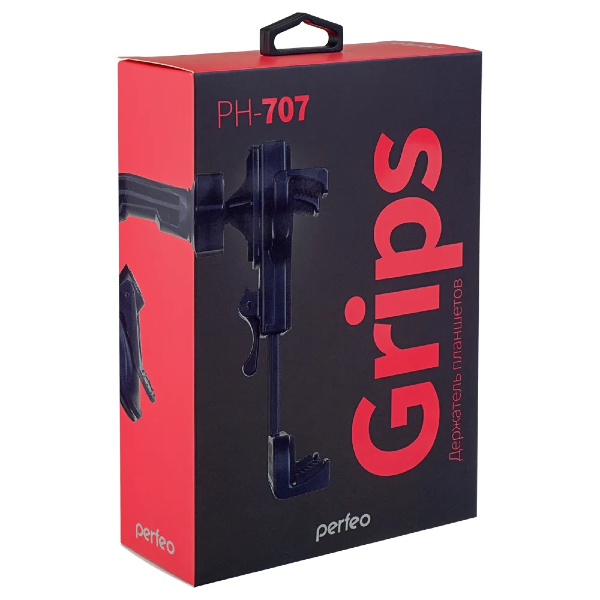 Держатель для планшета Perfeo 707 6-8'', на стекло (PF_3844)