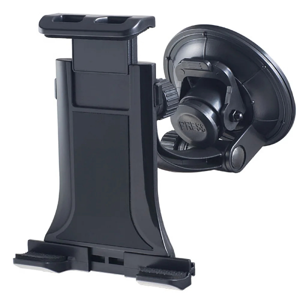 Держатель автомобильный для смартфона Perfeo 711 4-10'', на стекло (PF_4224)