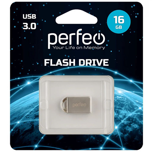 USB-флешка Perfeo 16GB M11 Metal Series (PF-M11MS016)
