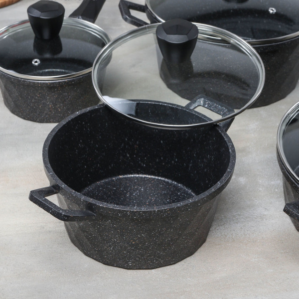 Набор кастрюль СИМАЛЕНД 5 пр. (4674919)