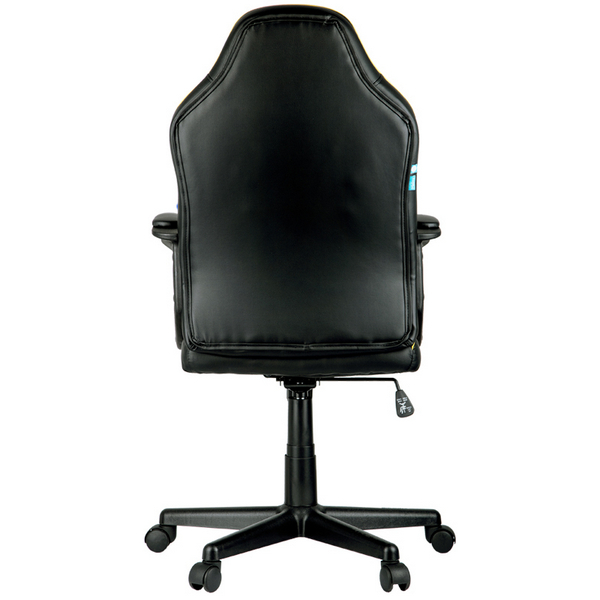 Кресло компьютерное игровое Helmi HL-S08 Rally черно-серо-желтый