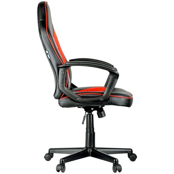 Кресло компьютерное игровое Helmi HL-S08 Rally черно-серо-красный