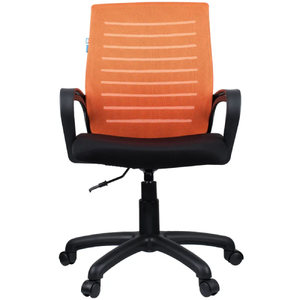 Кресло компьютерное Helmi HL-M16 Vivid черно-оранжевый