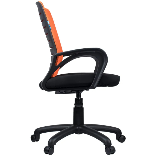Кресло компьютерное Helmi HL-M16 Vivid черно-оранжевый