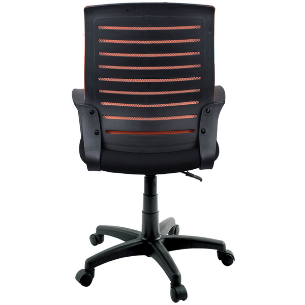 Кресло компьютерное Helmi HL-M16 R Vivid черно-оранжевый