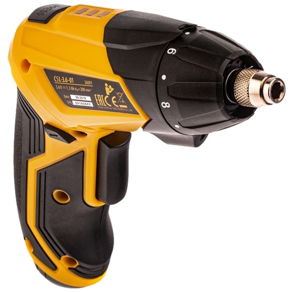 Отвертка аккумуляторная Denzel CSL-3,6-01 (26001)