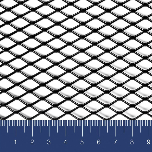 Сетка защитная для радиатора Rival INDIV.ZS.1601.1 1000х250 R16, черная, 1 шт.