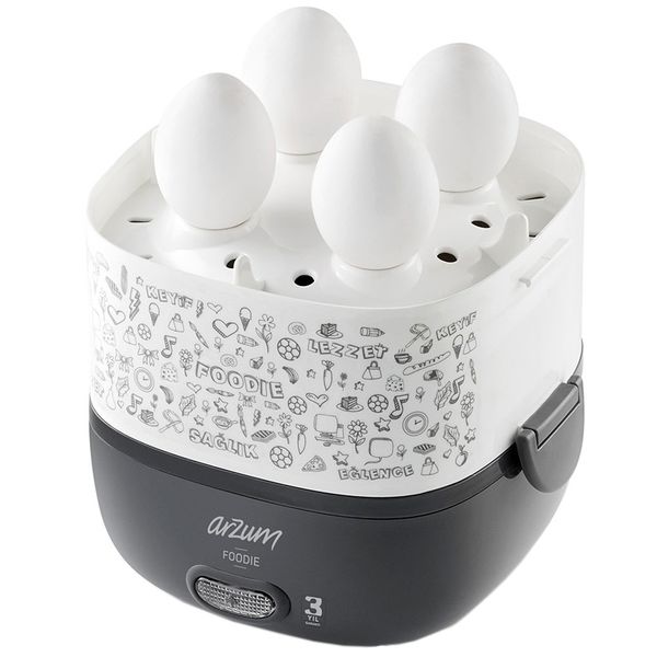 Термо ланч-бокс ARZUM OKKA с подогревом FOODIE (AR1073)