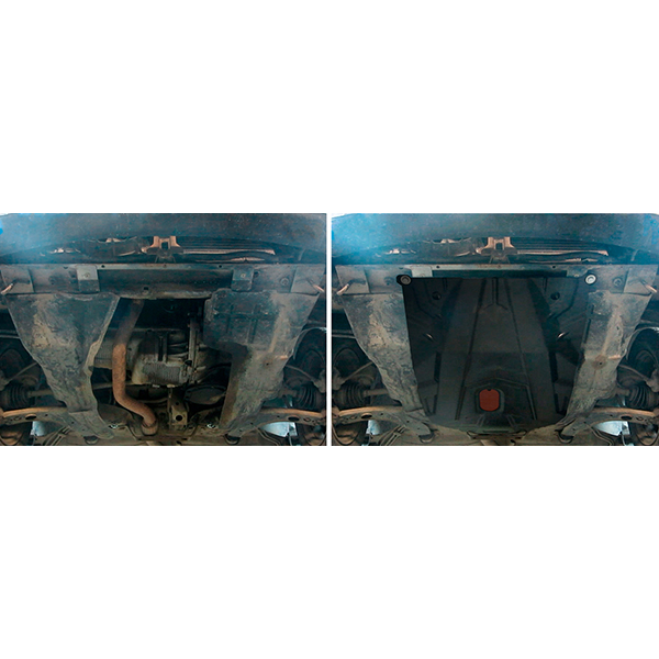 Защита АвтоБроня DAEWOO Nexia 2008-2016