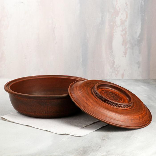 Кастрюля Красная глина 2.3 л 3250976