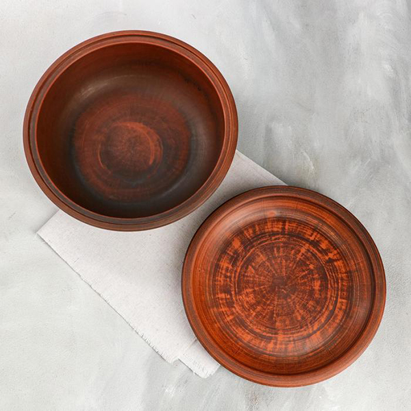 Кастрюля Красная глина 2.3 л 3250976