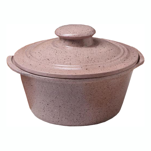 Кастрюля Красная глина 1,2 л 6782930