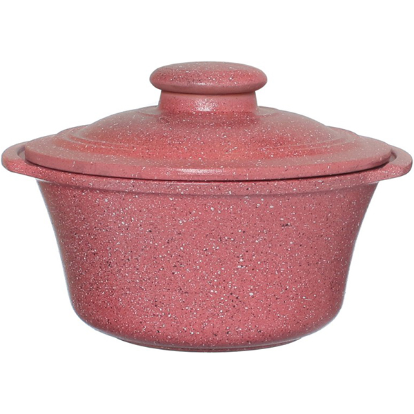Кастрюля Красная глина 1.2 л 7372782