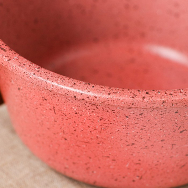 Кастрюля Красная глина 1.2 л 7372782